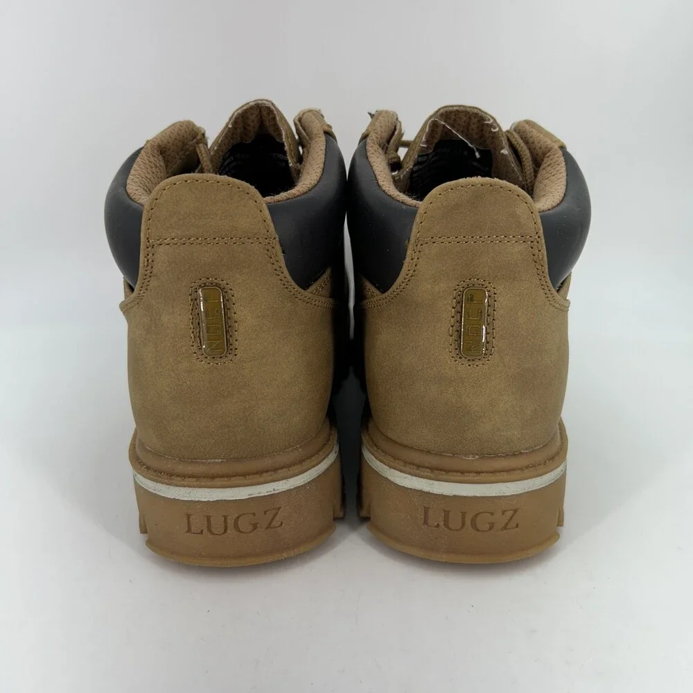 Lugz Chukka Boots Mens Size 12 Brown Ankle Synthetic Lace Up Casual Workwear